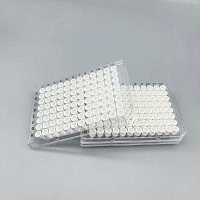 Dual Component 96Well PCR Plate Clear+White