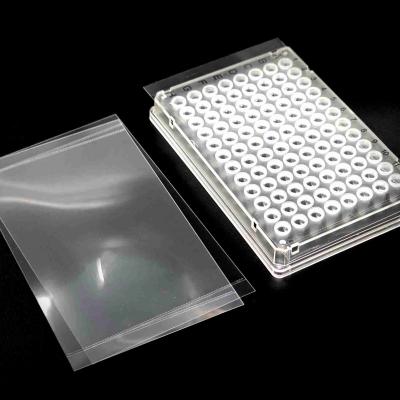 PCR Self-Adhesive Film, High-Transparent, Clear 100um